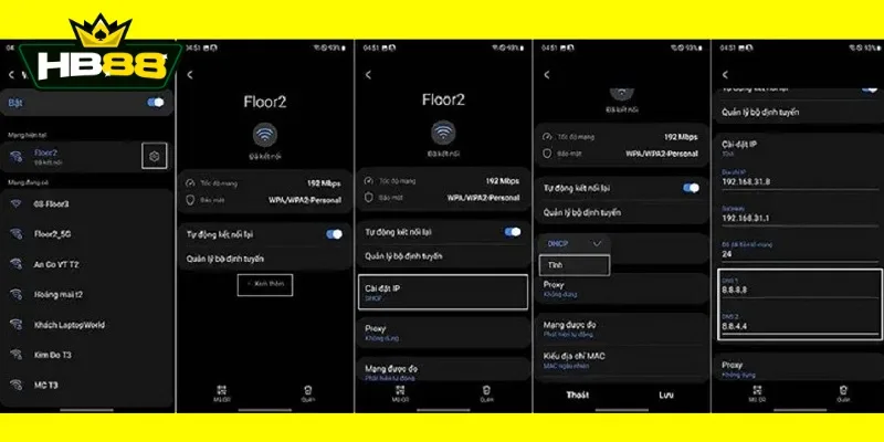 Hướng dẫn cách vào HB88 trên điện thoại Hướng dẫn cách vào HB88 trên điện thoại