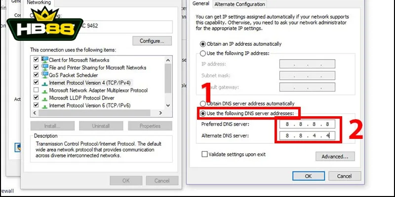 Hướng dẫn cách vào HB88 bằng máy tính Hướng dẫn cách vào HB88 bằng máy tính
