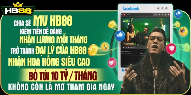 Chia sẻ HB88, nhận tiền khủng