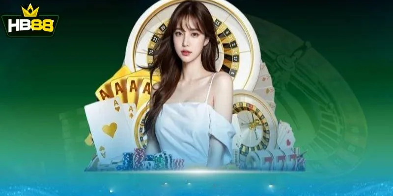 Đa dạng tựa game cá cược casino trực tuyến HB88 chất lượng
