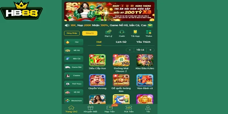 Giới thiệu HB88 là nhà cái hoạt động hợp pháp